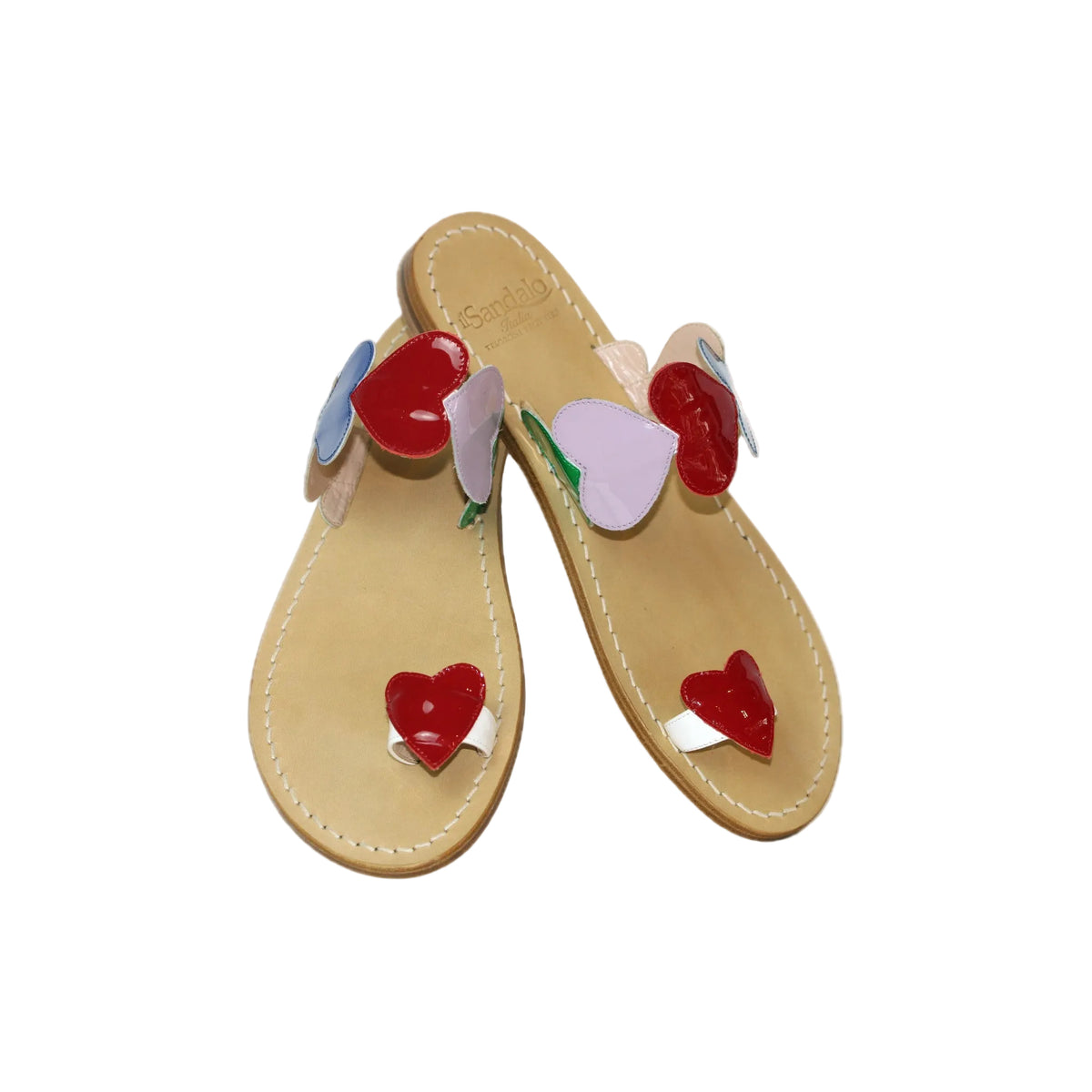 Heart Detail Toe Ring Sandal 820